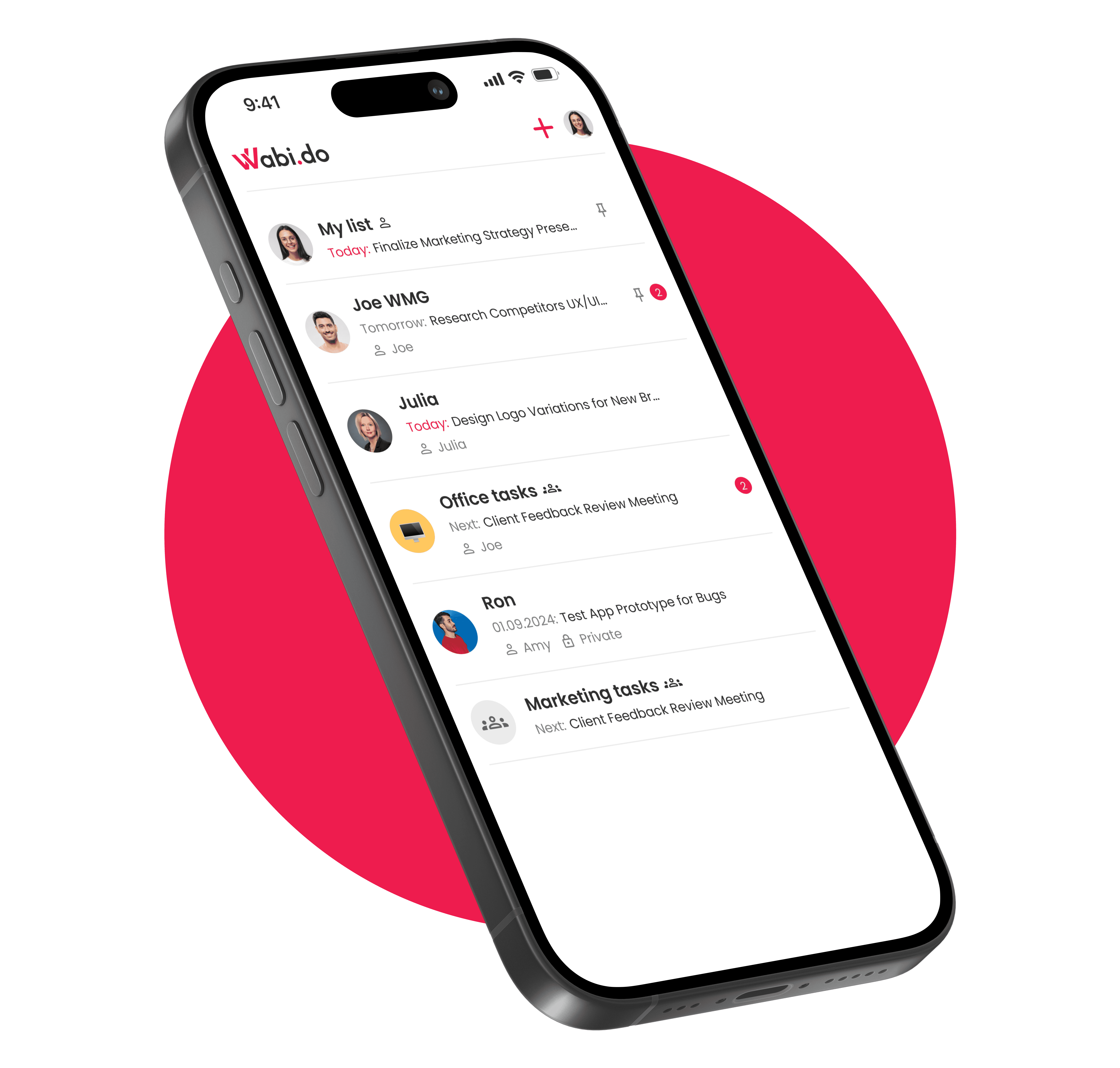 Wabi.do app on a smartphone